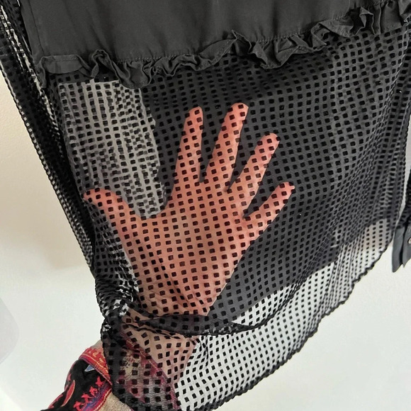 Marissa Webb Semi-Sheer Blouse XS - Picture 5 of 6